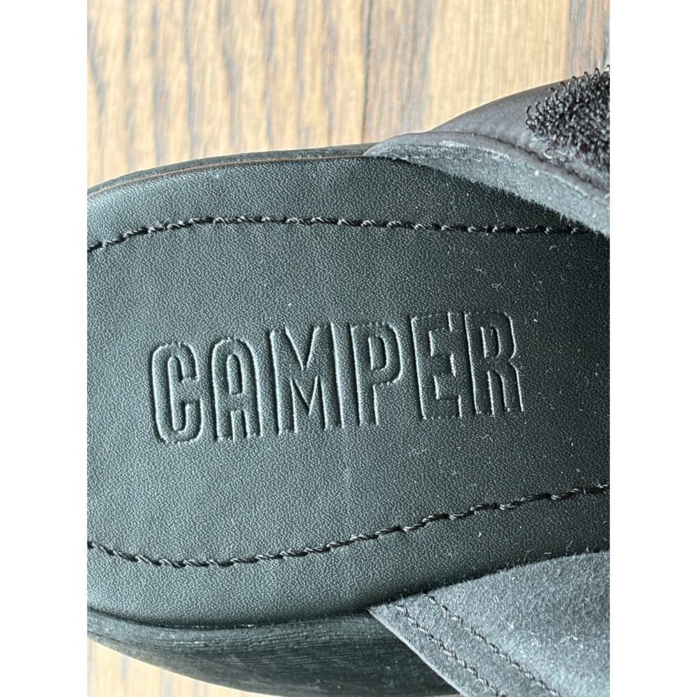 Camper Thelma Black 2 Strap Sandal w/ Block Heel Sz 10 - Picture 8 of 11